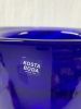 Kosta Boda Contrast Blue Glass Vase Designed by Anna Ehrner