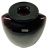 Kosta Boda Kjell Engman Black Amethyst Glass Vase