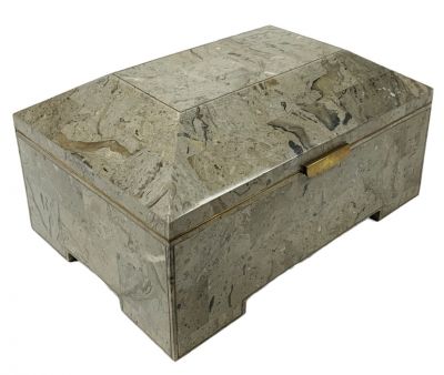 Large Stone Inlaid Box