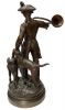 Lecourtier & Moreau Bronze Huntsman