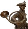 Lecourtier & Moreau Bronze Huntsman