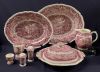 Mason’s Pink Vista Dinnerware 