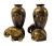 Meiji Period Satsuma Figural Vases