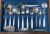 Mid-Century Modern Georg Jensen Cypress Sterling Flatware