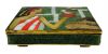 Mid Century Modern Salvador Teran Glass & Brass Mosaic Box