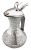 Mid Century Modern Silver Jackalope Pitcher