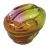 Milan Metelak Tri-Colour Glass Bowl