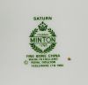 Minton Saturn Ruby Crimson Dinner Service For 16