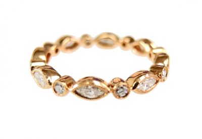 Modern Diamond Eternity Band
