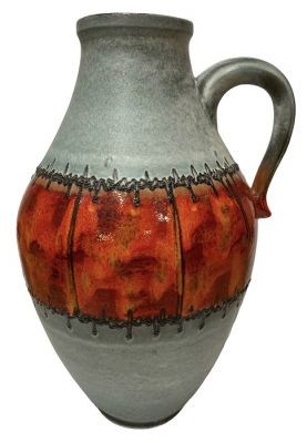 Monumental West Germany Pottery Jug