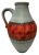 Monumental West Germany Pottery Jug