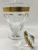 Moser Lady Hamilton Gold Encrusted Decanter