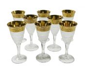 Moser Splendid Crystal Liqueur Glasses