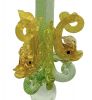 Murano Glass Dolphin Candlesticks 