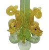 Murano Glass Dolphin Candlesticks 