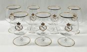 Napoleon Brandy Snifters Attributed to Baccarat 