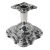 Norwegian Silver Candlesticks, 830 Fine Silver, Mid 20th Century 