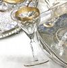 Oertel & Co. Gold Rimmed Crystal 