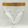 Oertel & Co. Gold Rimmed Crystal 