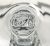 Oertel & Co. Gold Rimmed Crystal 