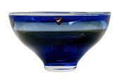 Orrefors Cobalt Blue Glass Bowl