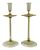 Pauly & c. Murano Glass Sunflower Candlesticks 