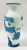Peking Glass Vase With Monkey Motif