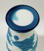 Peking Glass Vase With Monkey Motif