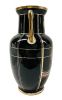 Period Art Deco Enamelled Glass Vase