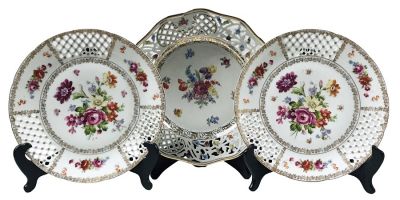 Priscilla Movie Props, Porcelain Plates