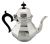 Queen Anne Style Sterling Silver Octagonal Teapot Dated 1922