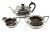 Queen Anne Style Sterling Silver Tea Set