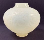 R. Lalique Aras Opalescent Glass Vase