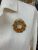 Retro Citrine Brooch
