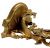 Rococo Inspired Gilt Wood Corbels