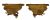 Rococo Inspired Gilt Wood Corbels