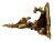 Rococo Inspired Gilt Wood Corbels