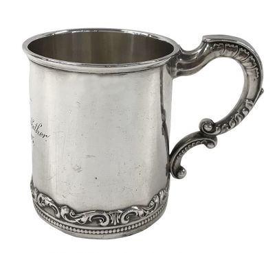 Roden Sterling Silver Christening Cup Dated 1905