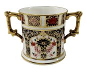 Royal Crown Derby Old Imari Loving Cup