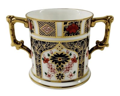 Royal Crown Derby Old Imari Loving Cup