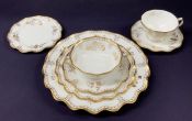 Royal Crown Derby Royal St. James Dinner Service For 12