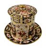 Royal Crown Derby Traditional Imari Honey Pot Dated 1917