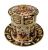 Royal Crown Derby Traditional Imari Honey Pot Dated 1917
