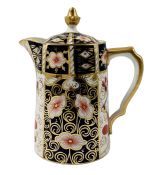 Royal Crown Derby Traditional Imari Syrup Jug Dated 1912