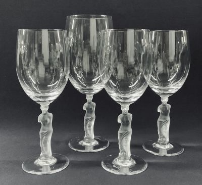 Royales de Champagne Venus di Milo Crystal Goblets