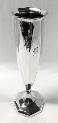 Ryrie Brothers Sterling Silver Vase