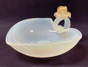 Salviati Murano Opaline Glass Bowl