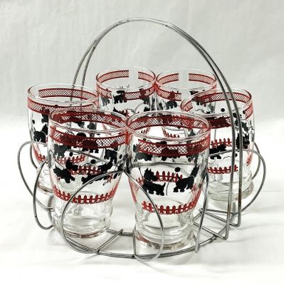 Scotty Dog Tumblers, circa 1950s