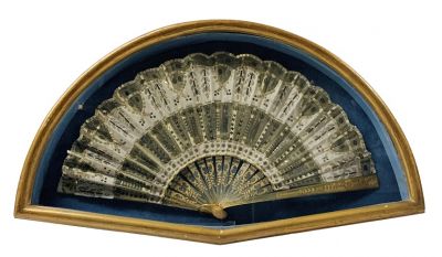 Shadow Box Framed Fan