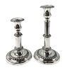 Sheffield Plate Telescopic Candlesticks
